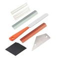 thumbnail image 1 of Fret Rocker Leveling + Fretboard Guards + Fret Crowning File + Papel pulido + Piedra de pulir para herramientas de mantenimiento de reparación de guit, 1 of 8