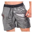 thumbnail image 1 of Short De Lentejuela Corte Slim Fit Con Forro Y Tela Spandex, 1 of 5