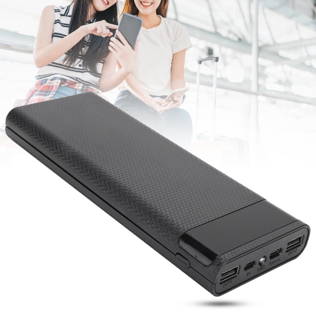Banque d'Alimentation Portable DIY Légère Boîte de Rangement de Batterie Accessoire de Prise