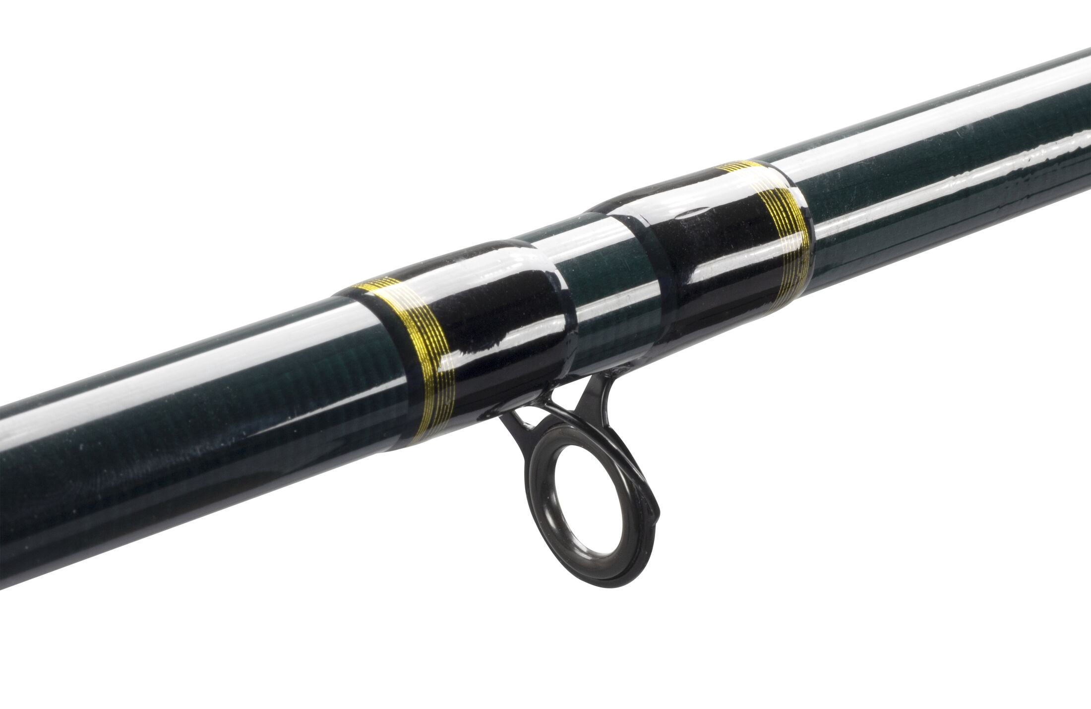 Lew's Wally Marshall Troll Tech Casting Fishing Rod, 16-Foot 3-Piece Rod, Medium-Heavy Power, Black