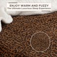 thumbnail image 2 of TEMOGU-Electric Heated Blanket Full Size 72"x84" - 4 Heat Settings, 10H Auto Shut Off, Ultra-Soft Flannel Fabric & Sherpa Fabric, Machine Washable, Classic Leopard Print, 2 of 4