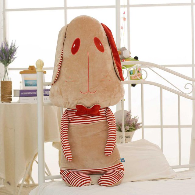 Juguetes de peluche, muñeco de Animal bebé, 80cm, perros durmientes, juguetes de peluche Kawaii, regalo de Navidad de Año Nuevo para niños
