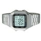 thumbnail image 2 of Reloj CASIO A178WA-1ACF Retro Pila de 10 años de duración-Acero plateado 41 mm Casio Casio A178WA-1ACF, 2 of 3