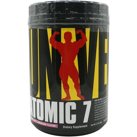Universal Nutrition Atomic 7, Razz Lemonade, 75 Servings