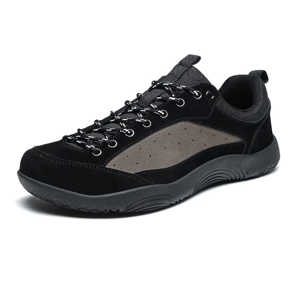 Men's Extra Wide Walking Sneakers Lightweight Breathable Training Shoes with Wide Toe Box, Non-Slip Gum Rubber Sole for Gym, Casual Wear and All-Day Comfort