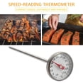 thumbnail image 3 of Stainless Steel -10~110 Celsius Degree Kitchen Cooking Quick Response Instant Read Craft Thermometer Meter Measurement Tools, 3 of 9
