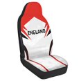 thumbnail image 2 of FUIALDOLG Polyester Front Car Seat Covers for Auto, Washable Stretchy Driver Seats Protector Cushion, England Geometric Print Set of 2 for SUV Cars, 2 of 12