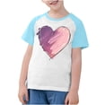 thumbnail image 3 of RXIRUCGD 2025 Vêtements d'Été pour Enfants Tout-Petits Garçons Filles Mode Mignon Col Rond Imprimé Manches Courtes Haut, 3 of 7