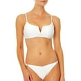 thumbnail image 2 of No Boundaries Junior's Ribbed V-wire Bikini Swim Top, 2 of 4