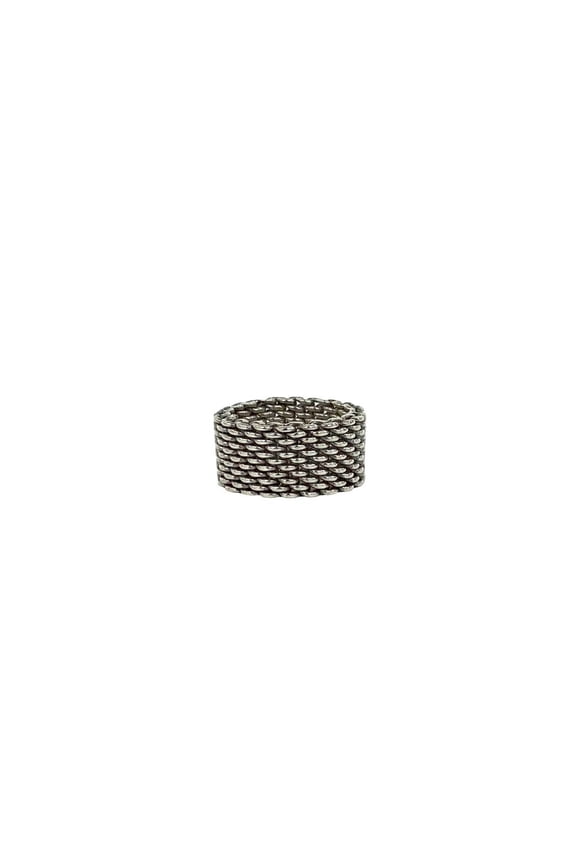 Pre-Owned TIFFANY&Co. Tiffany Vintage Somerset Ring, Sterling Silver 925, 82755