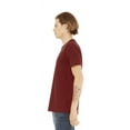 thumbnail image 3 of BELLA+CANVAS Adult Unisex Short Sleeve Crew T-Shirt for Crafting, Cardinal Red, Large, 3 of 10