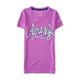 thumbnail image 1 of Aeropostale - Camiseta con adornos de neón para mujer, morado, mediano Aeropostale Camiseta adornada, 1 of 1