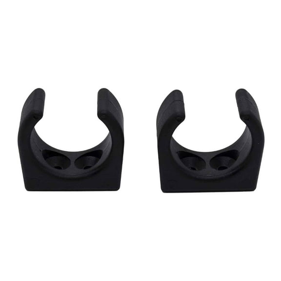 MARINE CITY Nylon Ladder Hooks Lightweight Spring Clamp for Easy Access Storage, Smooth Design, 1-1/4 Inches Diameter, Ideal for Boats, Marines, and Yachts Pack of 2