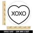 thumbnail image 2 of XOXO Conversation Heart Rubber Stamp for Scrapbooking Crafting Stamping - Large 1-1/4 Inch, 2 of 7