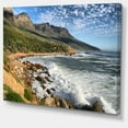 thumbnail image 2 of Beautiful South African Seashore - Large Seashore Canvas Print, 2 of 3