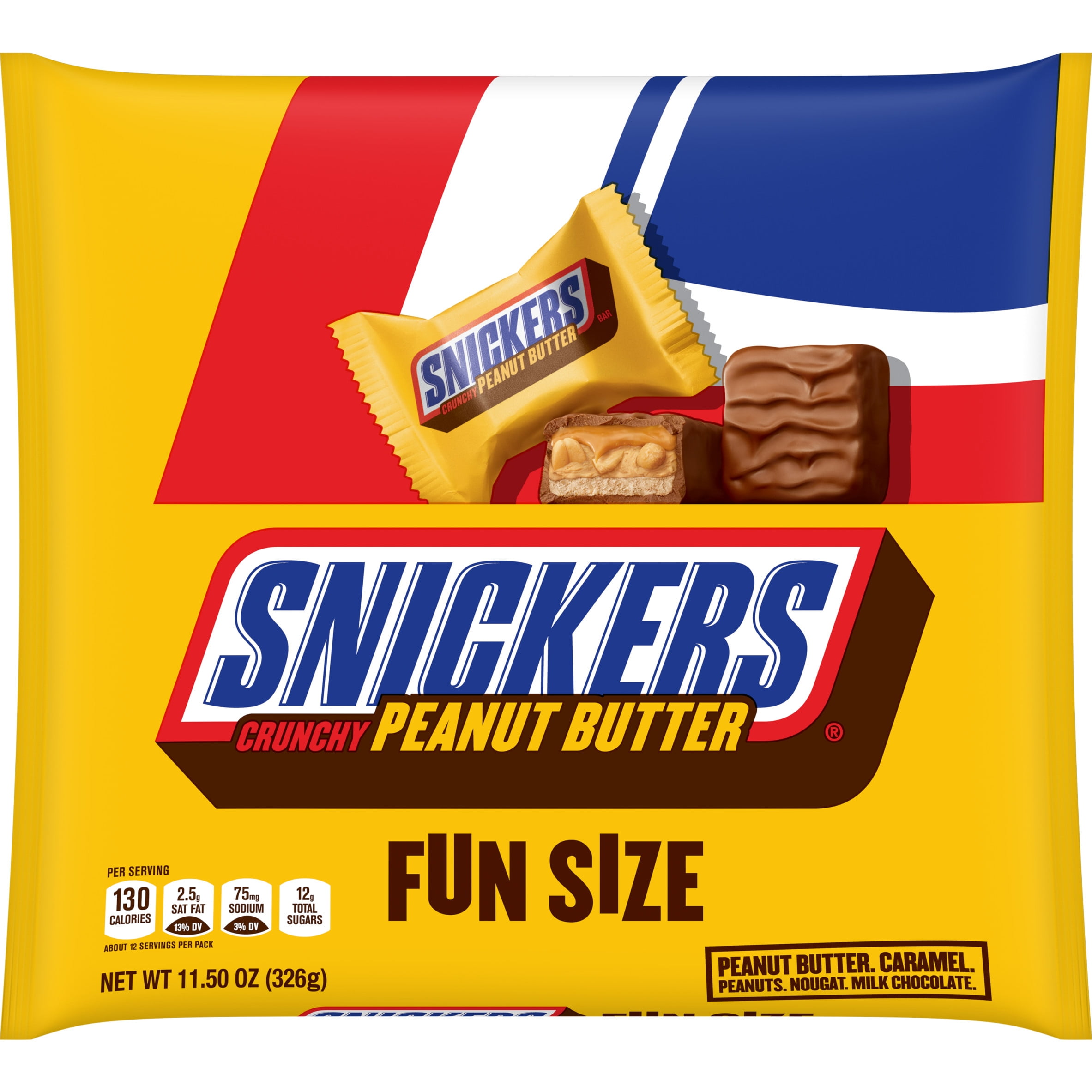 SNICKERS Crunchy Peanut Butter Fun Size Candy Walmart Walmart snickers-crunchy-peanut-butter-fun-size-candy-walmart-walmart