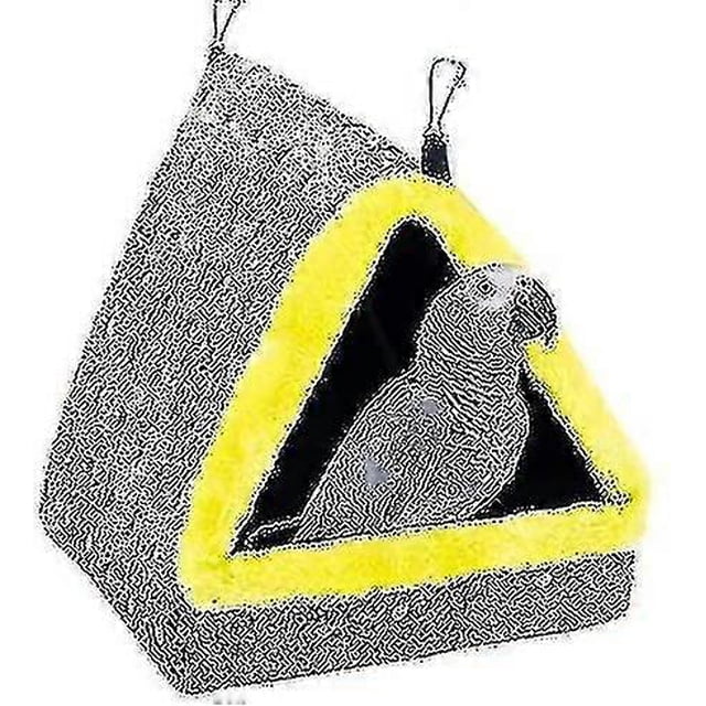 Hamaca colgante de peluche para pájaros Snuggle, cueva para acurrucarse, refugio para pájaros y loros