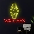thumbnail image 3 of Handmadetneonsign Watches Led Sign, Hand Watches Neon Light, Fashion Accessory Neon Sign, Studio, 3 of 5
