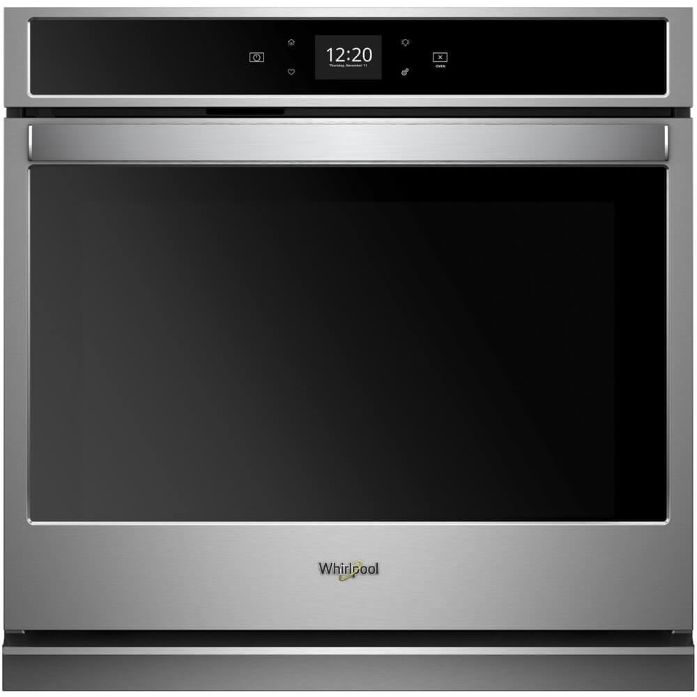 Whirlpool Wos51ec0hs 50 Cu Ft Stainless Electric Smart Single Wall