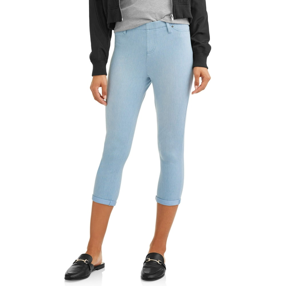 time and tru khaki jeggings