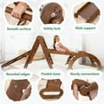 thumbnail image 5 of Goodevas 4-in-1 Indoor Montessori Climbing Frame for Kids 1-7 Choco, 5 of 7