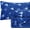 Artic Blue Christmas, variant on Mocassi Ultra-Soft 4-Piece Holiday Velvet Plush Flannel Sheet Set - Warm Fuzzy Flannel Fleece with Deep Pockets - High-Quality - Queen, Enchanted Woods