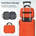 Orange Hardshell Lightweight Luggage Set with TSA Lock Spinner Wheels 4