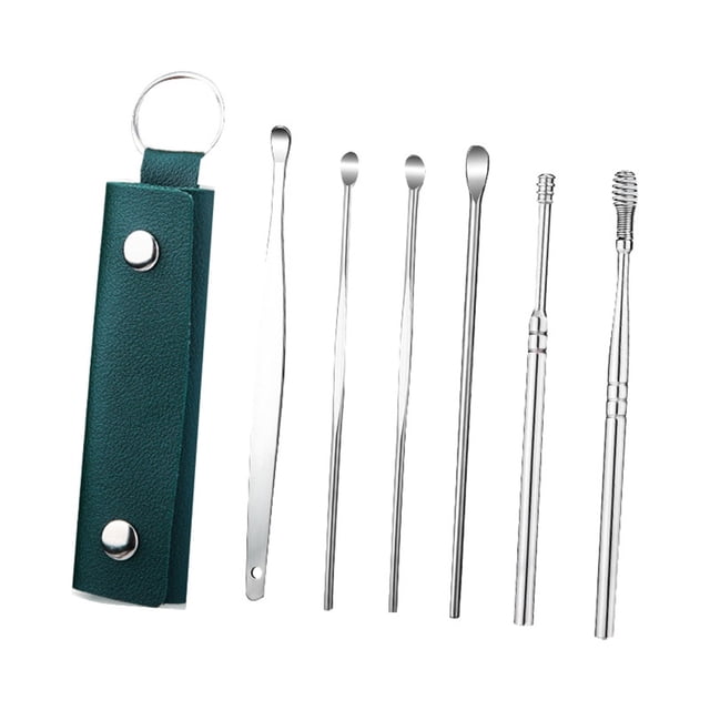 Liyamei Stainless Steel Ear Pick For Ear Wax Removal And Ear Cleaning Hygiene With Multiple