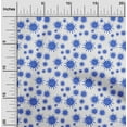 thumbnail image 2 of oneOone Polyester Spandex Medium Blue Fabric Medical Fabric For Sewing Printed Craft Fabric By The Yard 56 Inch Wide, 2 of 4