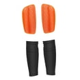 thumbnail image 2 of koolsoo 2 Pcs Manches de Football Soutien de la Performance des Jambes Chaussettes Respirantes orange, 2 of 9