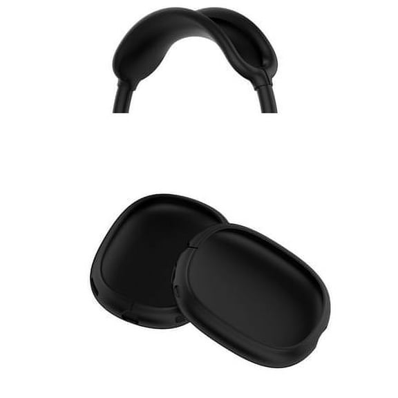 Silicone Case Cover for AirPods Max Headphones, Anti-Scratch Ear Cups Cover and Headband Cover for AirPods Max, Accessories Skin Protector for AirPods Max
