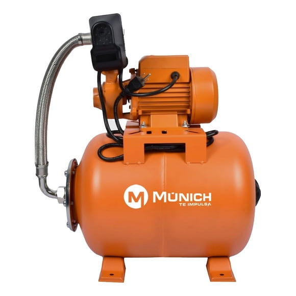 Hidroneumático Munich 1/2 HP 24 Litros 3450 RPM