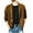 Brown 2, variant on Lenago Men's Cardigan sweaters Casual V-Neck Sweater Bottoming Sweater Knitwear Knitted Sweater Long Sleeve