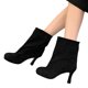 thumbnail image 1 of Botas Occidental Las Mujeres Combinadas Sin Deslizamiento Resbalón para El Invierno Otoño, 1 of 9
