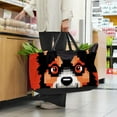 thumbnail image 6 of Pixel Dog Large Capacity Reusable Foldable Oxford Cloth Storage Bin - Decorative Box, Collapsible Bucket, and Convenient Storage Basket, 6 of 7