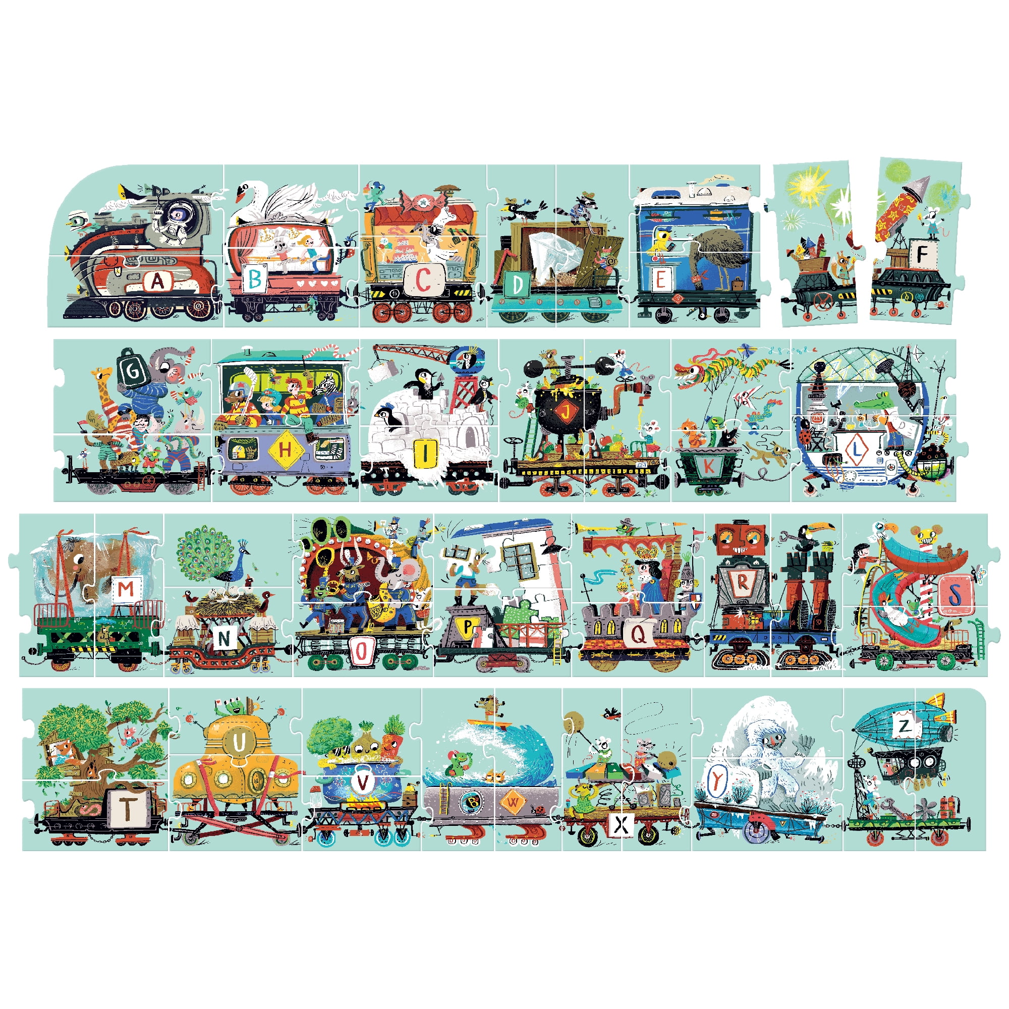 alphabet train walmart