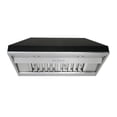 thumbnail image 1 of KOBE IN2630SQB-650-5A Deluxe 30" Built-In/ Insert Range Hood, 6-Speed, 700 CFM, LED Lights, Baffle Filters, 1 of 1
