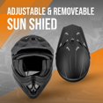 thumbnail image 2 of Casco de moto Oumurs ATV Dirt Bike con gafas, guantes y máscara, 2 of 9