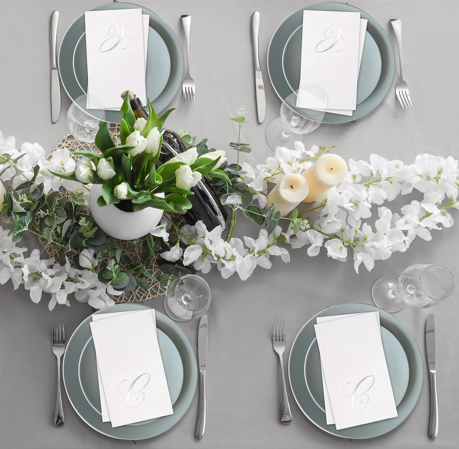 Gift Boutique Letter S Disposable Paper Napkins