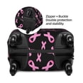 thumbnail image 2 of Hirioo Breast Cancer Awareness for Elasticity Suitcase Cover (No luggage Included) Durable Luggage Protector Fits 18-32 Inch Luggage-Small, 2 of 7
