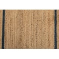 thumbnail image 3 of 7 x 7 Feet Square ( 210 cm x 210 cm ) Natural Jute with Blue Scalloped Area Rugs , Home Decor Rugs, 3 of 3
