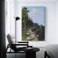thumbnail image 3 of Ivan Shishkin Print Painting Over The Embankment Canvas Wall Art Prints Poster Gifts Photo Picture Painting Posters Room Decor Home Decorative 12x18inch(30x45cm), 3 of 6
