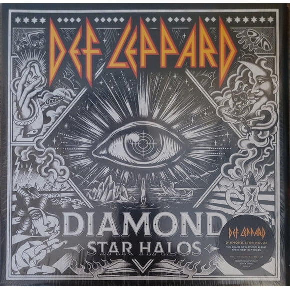 DEF LEPPARD Halo Diamant Étoile (2LP)