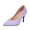 Purple, variant on High Heels Summer High Heel Pumps for Women Closed Toe Heels Bride Wedding Evening Party Dress Shoes,Blue 8.5