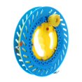 thumbnail image 2 of Bobinador de hilo para cometas, hilo para cometas con carrete, empuñadura para carrete de bobinado de cometas, con hilo de 400M para mujeres, hombres, Azul y amarillo, 2 of 8