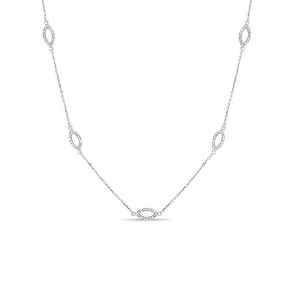 Everly Women's Diamond 14k White Gold Necklace