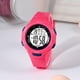 thumbnail image 3 of Reloj digital para niños y niñas, reloj de pulsera electrónico impermeable para exteriores con Rosado, 3 of 8