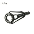 thumbnail image 3 of 2.6mm Tube Dia Stainless Steel Fishing Rod Tips Repair Kit Ring Guide, 3 Pack, 3 of 6