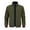 Army Green Jacket for Men, variant on Men's Jacket Contrast Full-Zip Classic Stylish Outerwear for Daily & Casual Black XXL