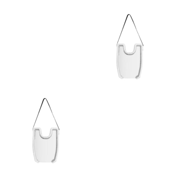 Soidarity Fregadero de bandeja de a contracorriente conveniente y práctico para fregadero de bandeja de de cabello de salón P7023-blanco P7023-blanco 2Conjunto